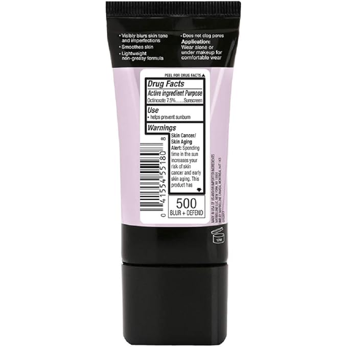 Maybelline New York Facestudio Master Prime Primer Makeup,