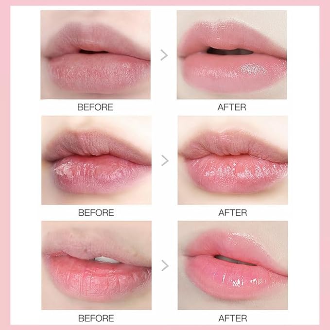 3PCS Bee Lip Balm Honey Pot,Honey&Apple Lime)