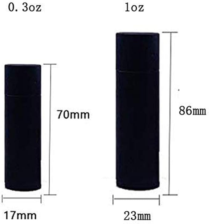 10 Pcs 1oz Cardboard Lip Balm Lotion