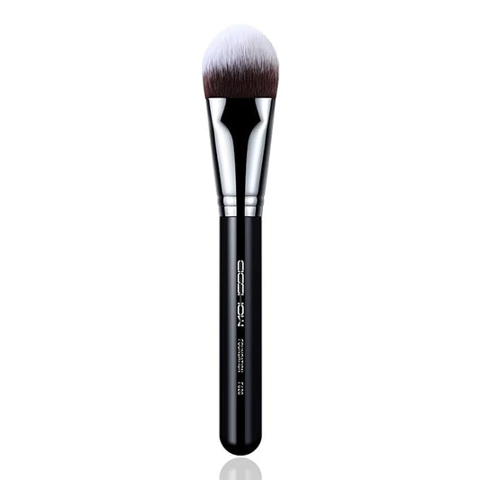 EIGSHOW Flat Foundation Brush, Large Face Makeup Brush with Soft Dense Synthetic Bristles for Blending Liquid Cream Powder (F628)