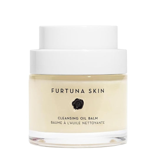 Furtuna Skin Cleansing Oil Balm - Luxurious Vegan Makeup Remover & Skin Nourisher, Olive Oil & Wild Organic Plants Blend, 80g