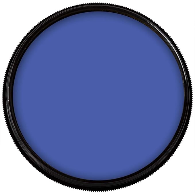 Mehron Makeup Foundation Greasepaint | Stage, Face Paint, Body Paint, Halloween Makeup 1.25 oz (38 g) (BLUE)