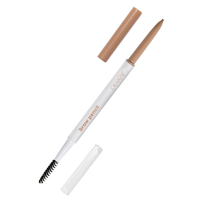 ColourPop Defining Eyebrow Pencil - Precision Brow Pencil Tip for Natural Hair-Like Strokes - Long-Lasting Buildable Color with Attached Spoolie & No Sharpening Needed - Blonde (0.003 oz)