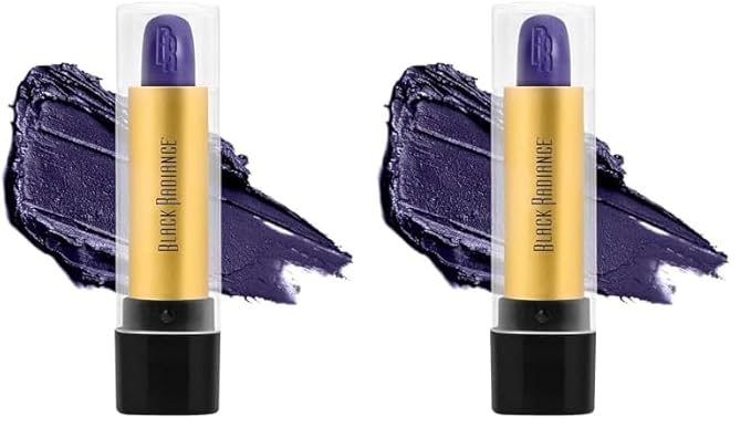 Black Radiance Perfect Tone Lipstick Lip Color Purple Madness (Pack of 2)