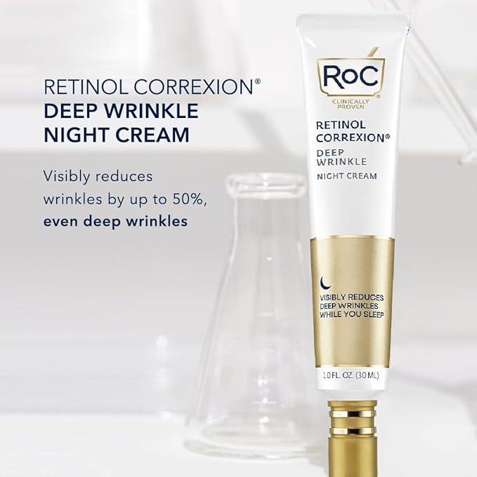RoC Retinol Correxion Deep Wrinkle Night Cream 1.0 fl oz (30 ml)