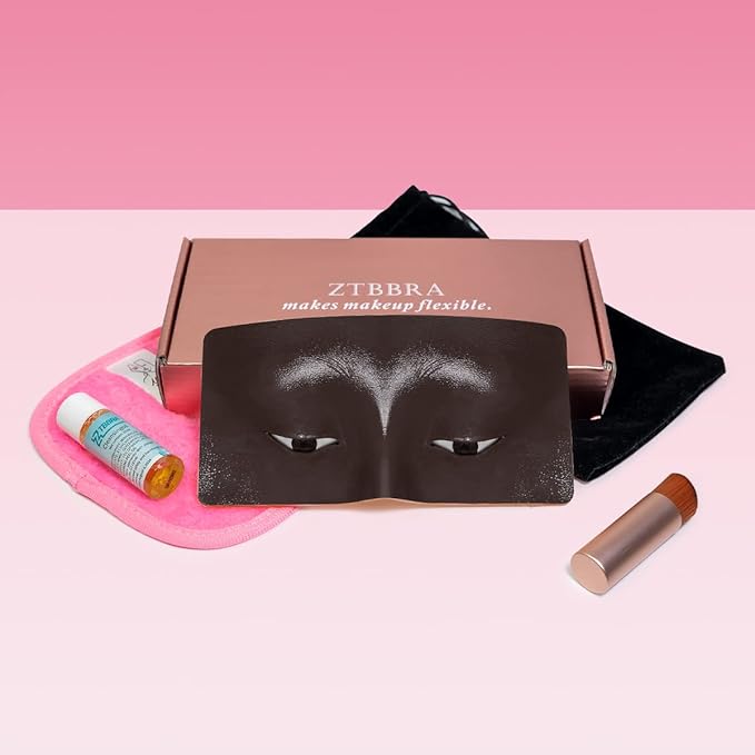 Makeup Mannequin Face, 3D Silicone Makeup