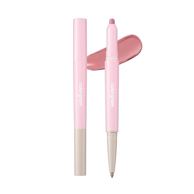 COLORGRAM All In One Over-Lip Maker 04 Soft Pink | Versatile Lip Liner & Contour, Matte finish, Perfect for Daily wear, Bigger and Fuller Lips, Plumping effect, Smooth,creamy texture