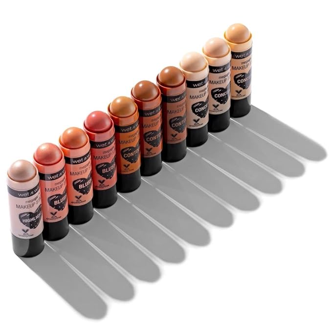 wet n wild MegaGlo Makeup Stick, Buildable Color, For Thought