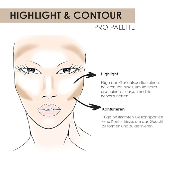 NYX PROFESSIONAL MAKEUP Highlight & Contour Pro Palette