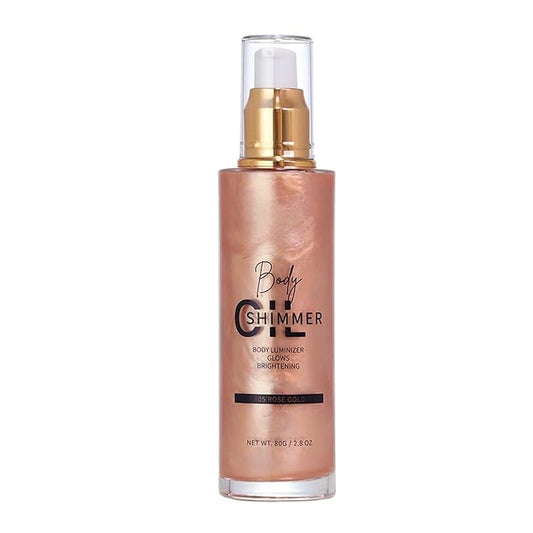 Shimmer Body Luminizer 5 Color Waterproof Smooth Face 80 ML