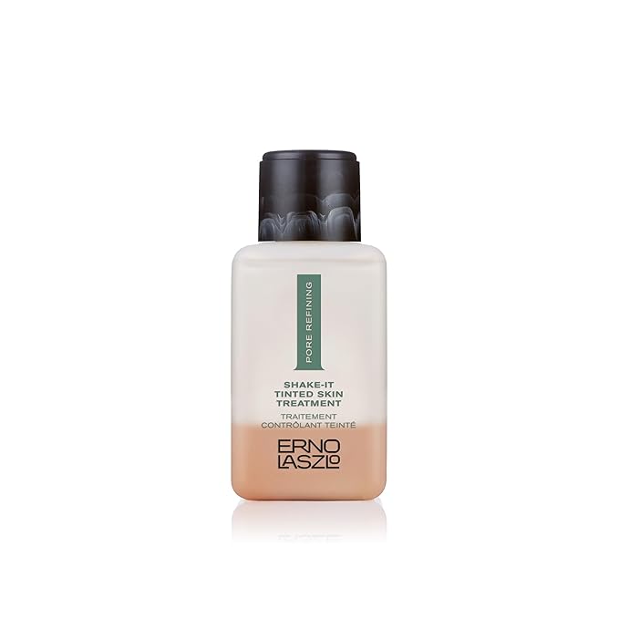 Erno Laszlo Shake-It Tinted Skincare Finisher, Neutral Face Tint for Lighter Complexions, Even Skin Tone & Refine Pores - Pore Minimizer for Face with Natural Matte Finish (3 Fl Oz) Tinted Moisturizer
