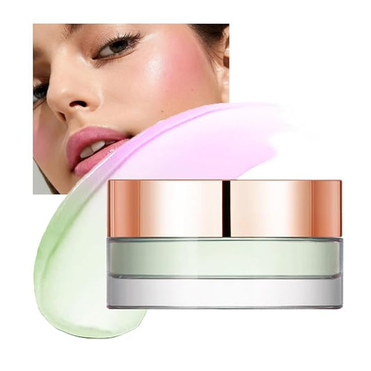 Color Change Blush Clear Liquid Blush Cream Moisturizing Blusher Halo dyeing naturally Blush Rouge Multi-use Makeup Cream For Cheeks Face Lips Waterproof Blush Gel Lip Oil (#2)