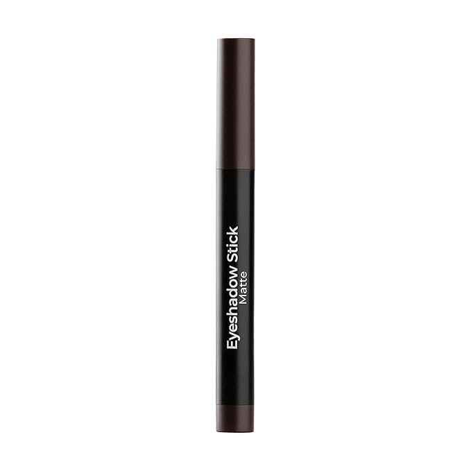 MCoBeauty Eyeshadow Stick, Matte, Deep Cocoa, Highly Pigmented, Built-in Sharpener, Vegan, Cruelty Free Cosmetics