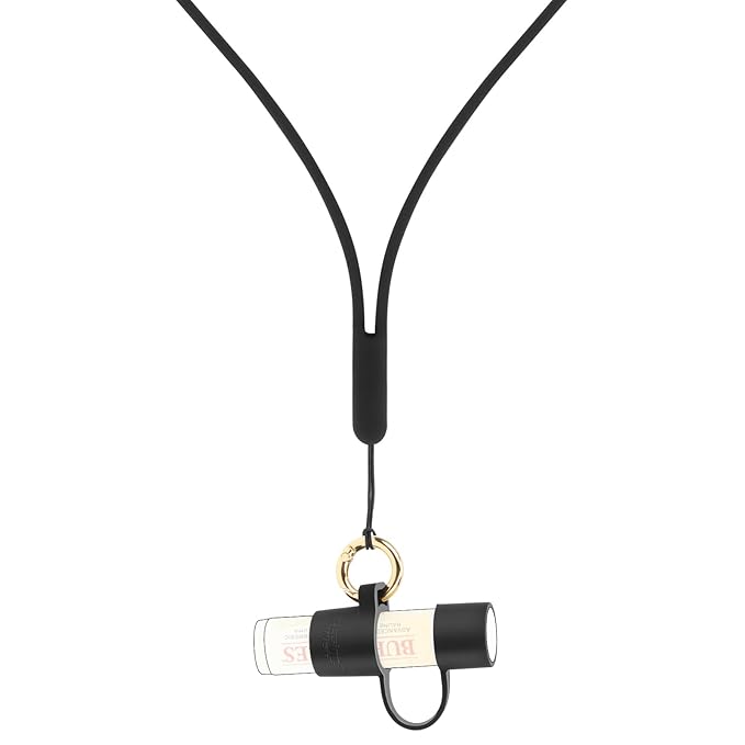 Desing Wish Silicone Lip Balm Holder Black