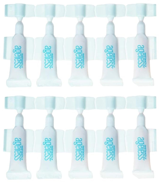 Instantly Ageless Facelift - Instant Eye Bag Remover Puffiness - 10 Vials - Instant Under Eye Bags Remover - Wrinkle Tightener - Instant Wrinkle Remover for Face Instant Lift