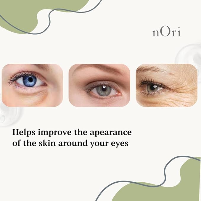NORI Konjac Eye Patches - Anti-Wrinkle/Removes Bags/Hydrating/Anti-Dark Circle / 60 Pieces (24K Gold)