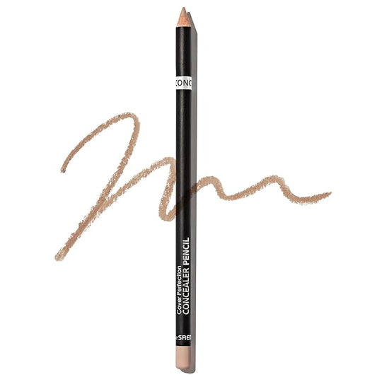 THESAEM Cover Perfection Concealer Pencil – Non Comedogenic spot Eraser - Conceal Blemish,Aging Spot,Acne&Freckle – Multi-Use Under Eye Concealer for Dark Circle,1.4g (Contour Beige)