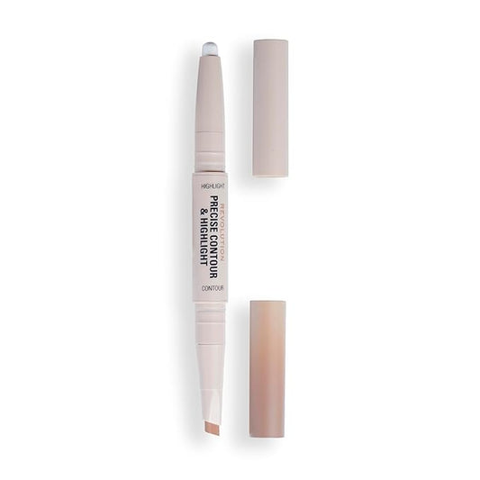 Revolution Beauty, Precise Contour & Highlight Stick, All-In-One Cruelty-Free, Medium