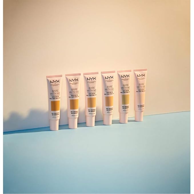 NYX PROFESSIONAL MAKEUP Bare With Me Tinted Skin Veil, Lightweight BB Cream - Pale Light