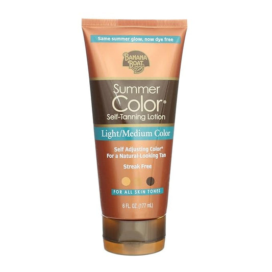Banana Boat Self-Tanning Lotion, Light/Medium