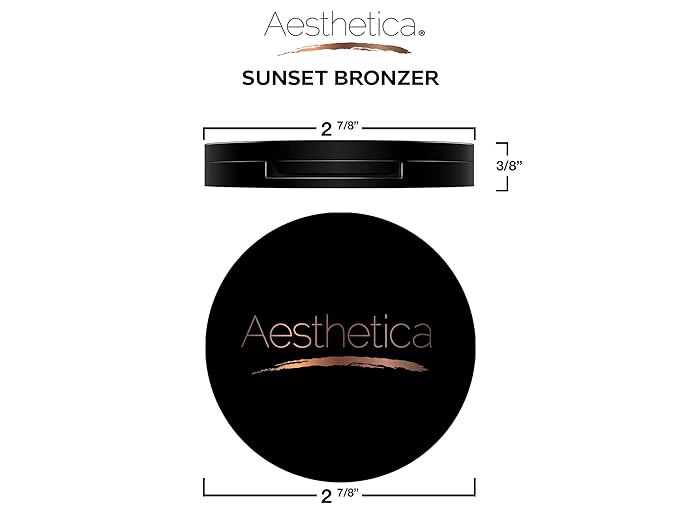 Aesthetica Sunset Bronzer Powder - Matte Bronzing Powder