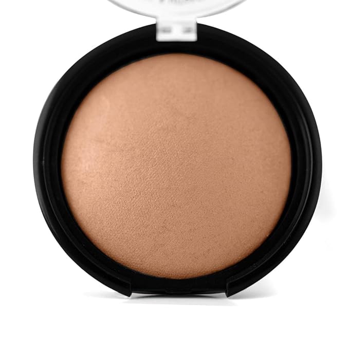 Palladio Baked Bronzer, Highly Pigmented and Easy to