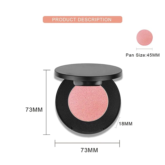 Blush Powder Face Makeup, Matte Natural Glow Blushing Blush 3