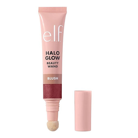 e.l.f. Halo Glow Blush Beauty Wand, Liquid Blush Berry Radiant