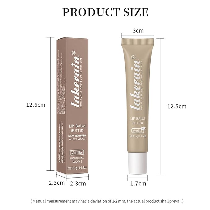 4 Color Glossy Lip Butter Balm,