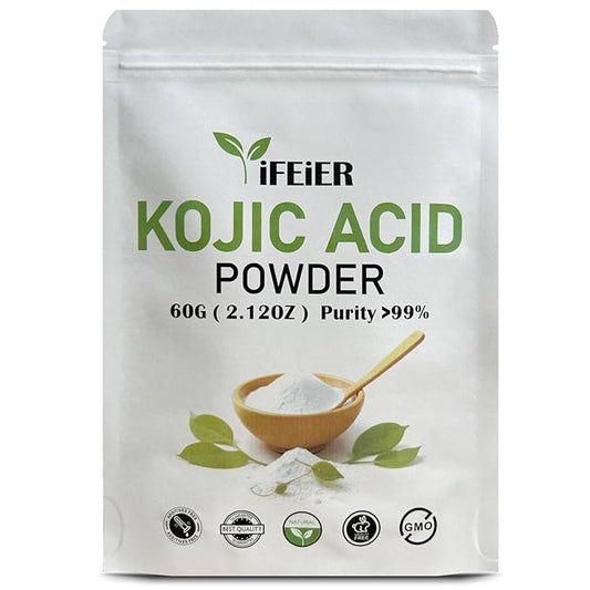 Pure Kojic Acid Powder 60g(2.12oz) for Skincare Products 60g