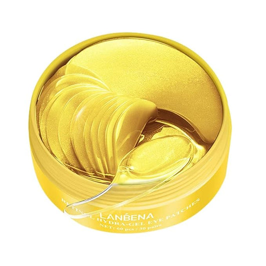 30 Pairs Hyaluronic Acid Collagen Eye Mask,Moisturizing Brightening Eye Mask, Eyes Treatment for Reducing Dark Circles, Lighten Wrinkles Anti-Aging, Fine Lines Eye Bags Puffiness for Women Men