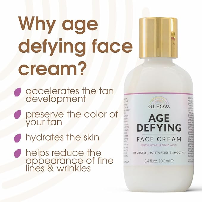 Face Self Tanner Drops with Revitalizing Cream, Self Tanning Drops for Face, Face Tanner Bronzing Drops, Face Tanning Drops to Add to Moisturizer 1oz+3.4oz