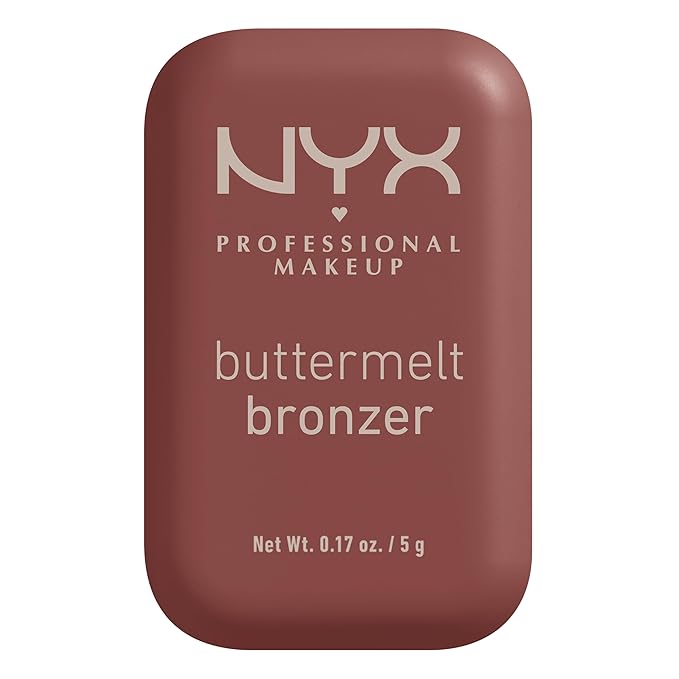 NYX PROFESSIONAL MAKEUP Matte Buttermelt Bronzer, Longwear Face Makeup with Up to 12 Hours of Wear, Vegan Formula - Butta Dayz