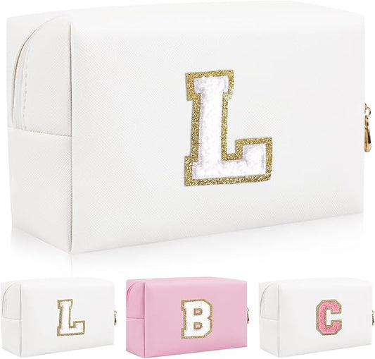 Personalized initial letter patch makeup