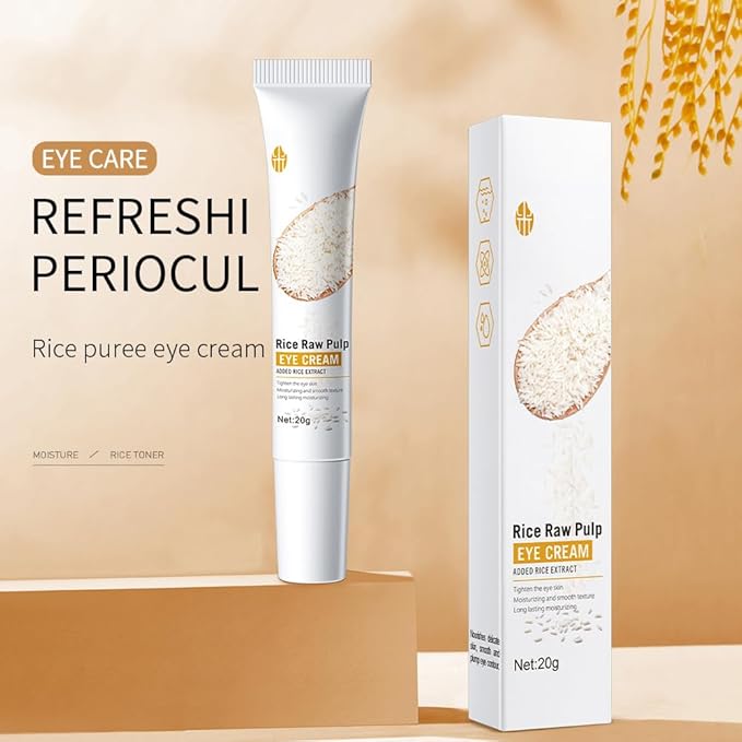 Rice extract eyes cream moisturizing