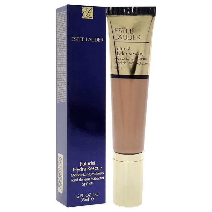 Estée Lauder Futurist Hydra Rescue Moisturizing Foundation SPF 45, 12 Hour Glow, 1.2 oz., 3N1 Ivory Beige