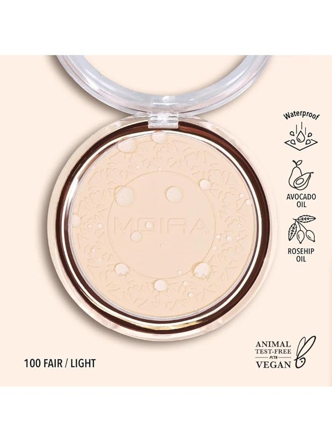 Waterproof Setting Powder Soft Focus Foundation Makeup Concealer (100)
