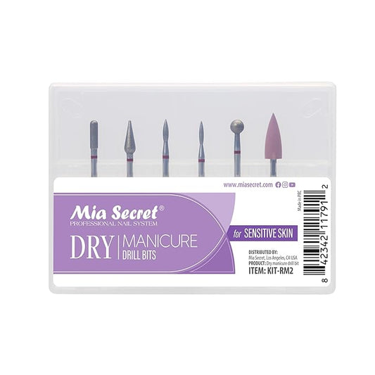 6 pcs dry manicure drill