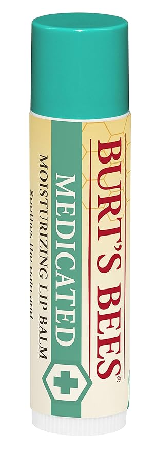 Burt's Bees Medicated Lip Balm, With