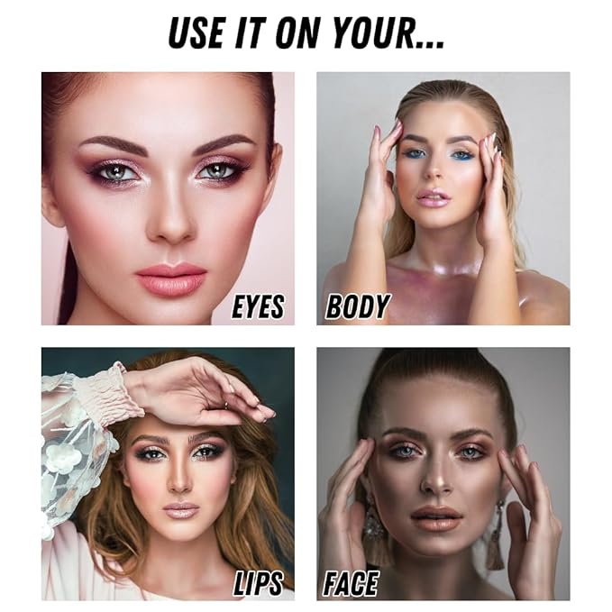 Mynena Yellow Gold High Shine Illuminator Face & & Festivals