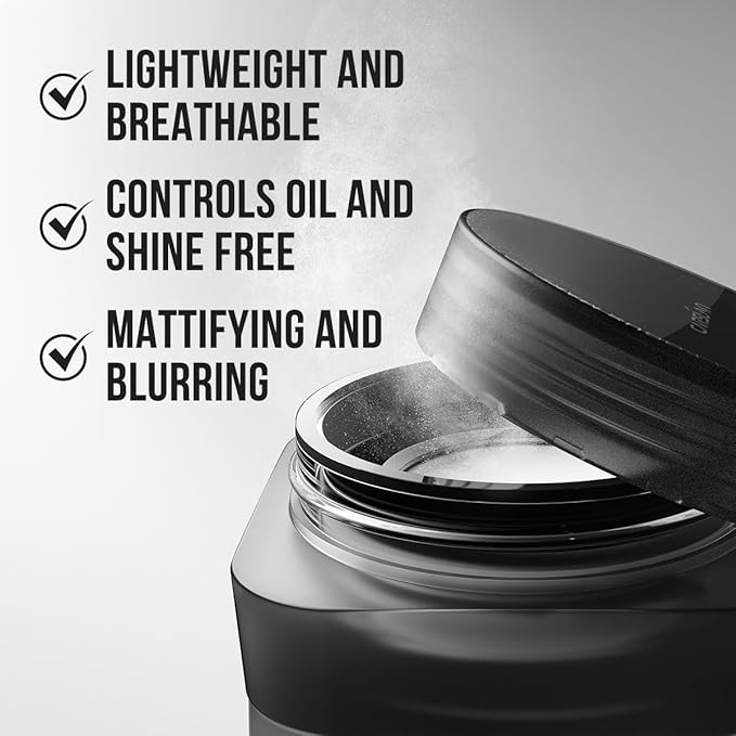 Soft Focus Loose Setting Powder, Waterproof, Matte, Oil Dry （） 0.63Oz