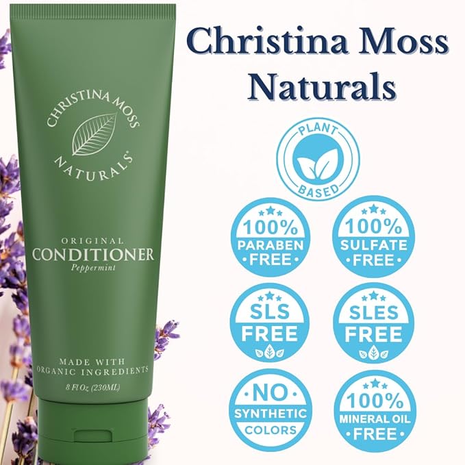 Christina Moss Naturals Conditioner Organic and Natural Ingredients, No Silicones, No Parabens