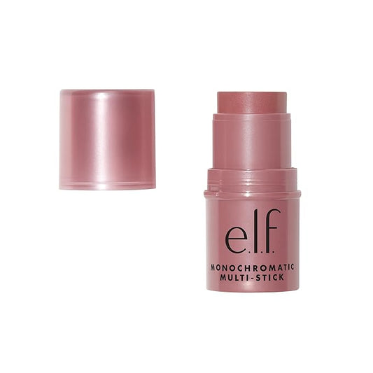 e.l.f., Monochromatic Multi Stick, Creamy, Lightweight, Versatile, Luxurious, Sparkling Rose, 0.17 Oz