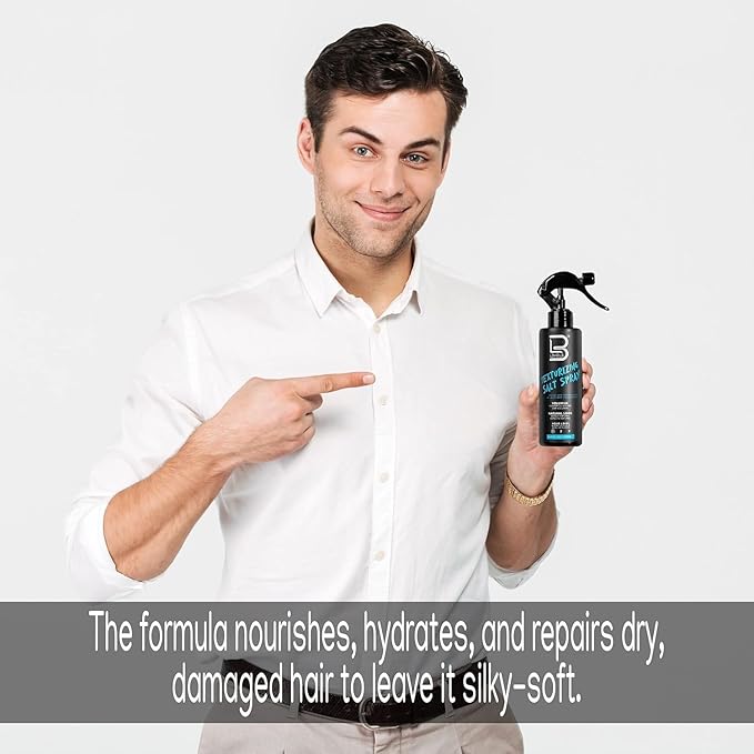 L3 Level 3 Sea Salt Texturizing Spray - Creates Beachy Waves and Texture - Casual Hair Finish (8.45 Fl Oz)