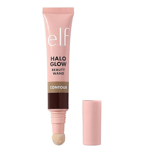 e.l.f. Halo Glow Contour Beauty Wand, Liquid Contour Cruelty-free, Deep/Rich