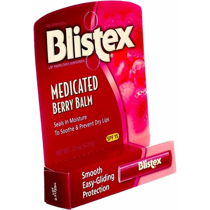 Blistex Medicated Berry Balm SPF 15 oz