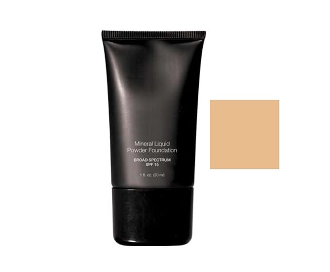 Mineral Liquid Powder Foundation Broad Spectrum SPF 15 (Almond)