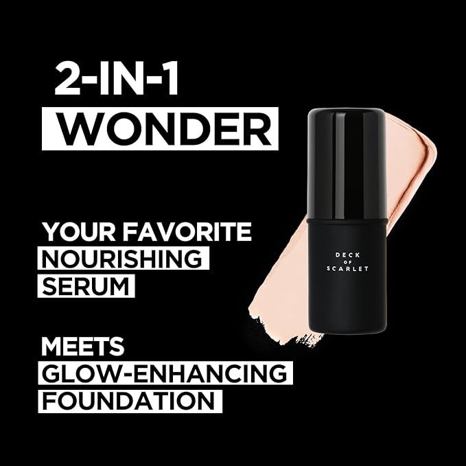 Deck of Scarlet Skin Edit Serum Foundation Stick Glowy Finish