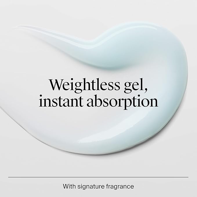 Neutrogena Hydro Boost Water Gel with Signature Fragrance, Hyaluronic Acid Face Moisturizer for Normal to Oily Skin, Delivers Hydration for Refreshed, Dewy Skin, 1.7 fl. oz