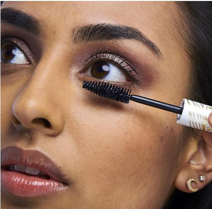 Pacifica Aquarian Gaze Mascara – Abyss (Black) Water-Resistant Long Lash Mascara, Lengthening & Smudge-Proof, Vegan & Cruelty-Free